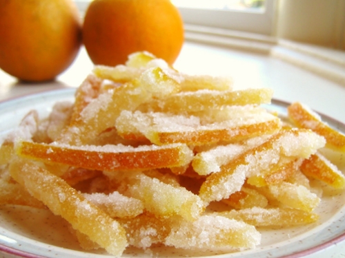 ARCHIVES-Recipe Candied Orange Peel